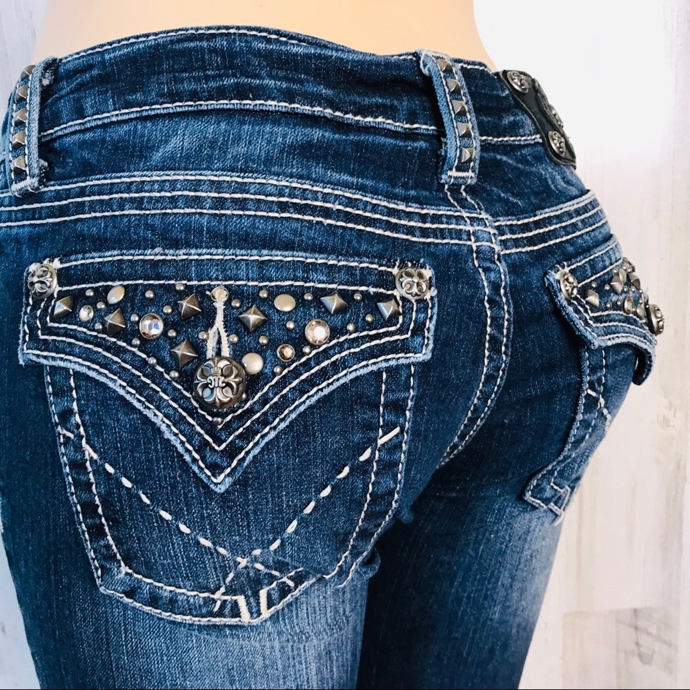 Miss me boots cut jeans size 29 distressed